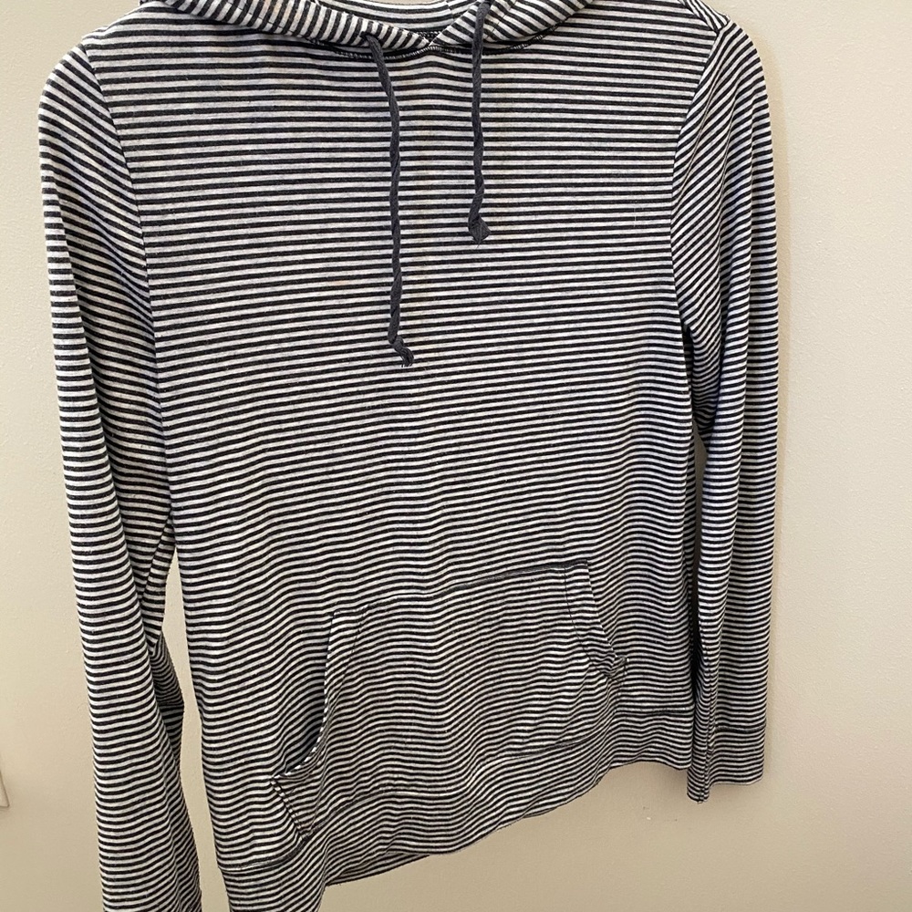 Lounge hooded shirt
